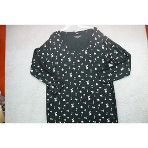 Women's Victoria's Secret Pajama Gown-Long Sleeves-Size Large